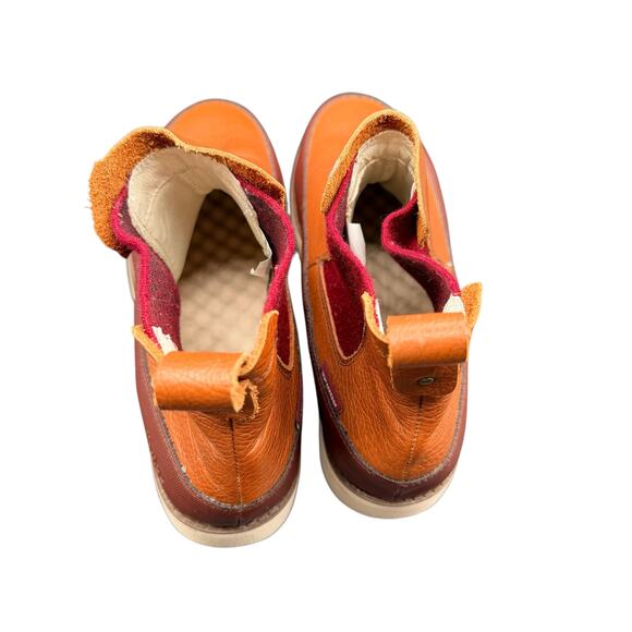 Jambu Gabby Waterproof Leather Chelsea Boots Brown/Red Women’s 8M - Picture 12 of 13